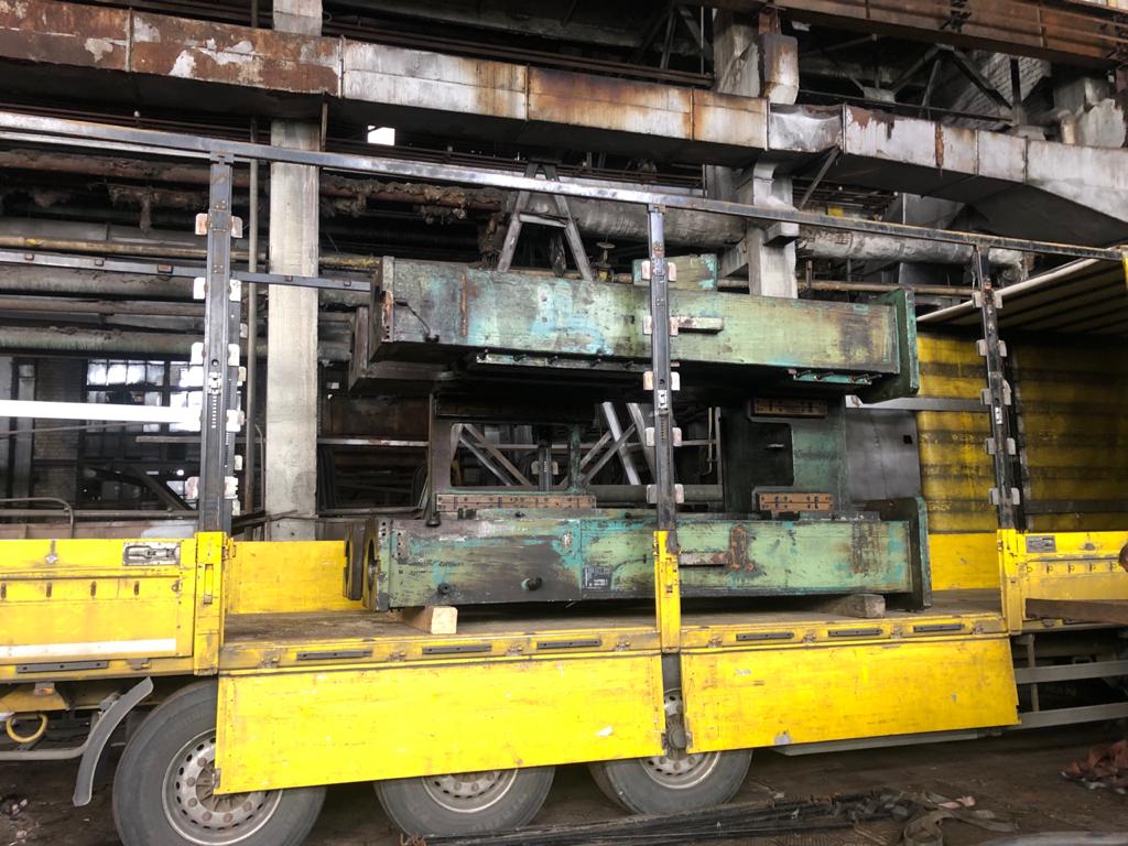 Loading and delivery hot stamping presss KB8042, 1600 tons to Turkey 